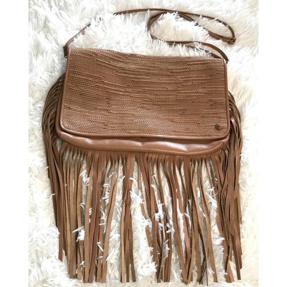 Elliott Luca Leather Fringe Crossbody - Picture 4 of 16